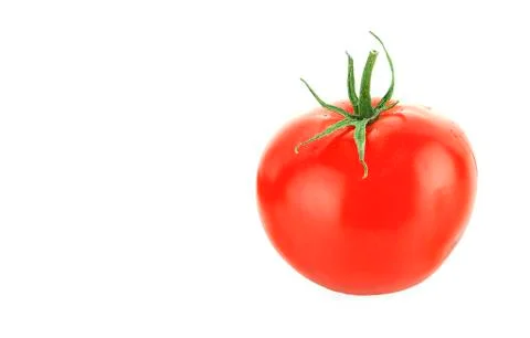 Tomato isolated on white background Stock Photos