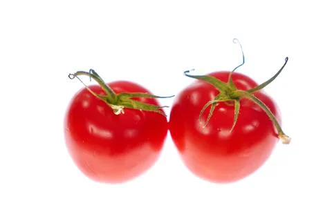 Tomato isolated on white background Stock Photos