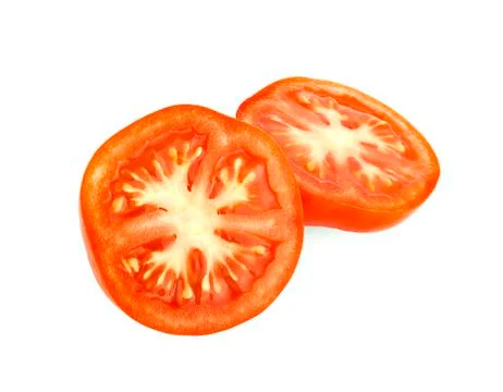 Tomato isolated on white background Stock Photos