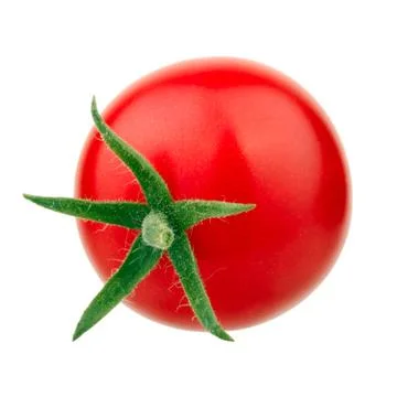 Tomato isolated on white background Stock Photos