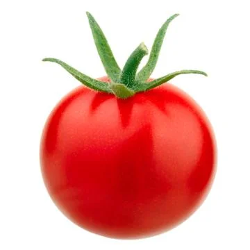 Tomato isolated on white background Stock Photos