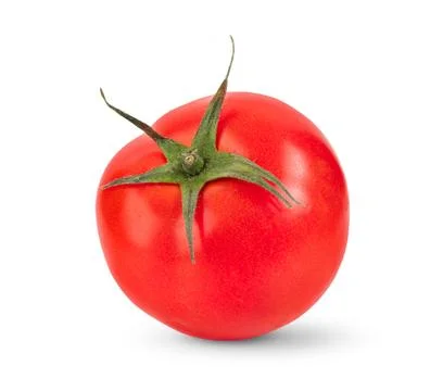 Tomato isolated on white background Stock Photos