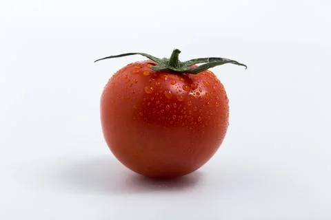Tomato isolated on white background Stock Photos