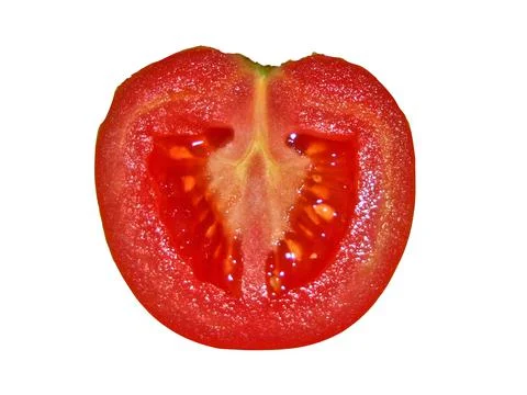Tomato isolated on white background Fotos de archivo
