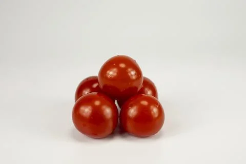 Tomato isolated on white background Stock Photos
