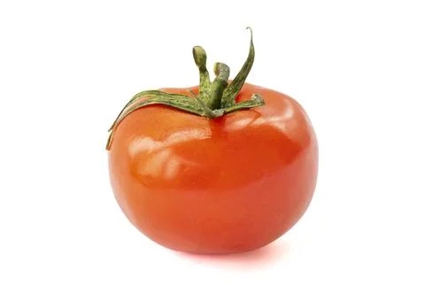 Tomato Isolated on a White Background Stock Photos