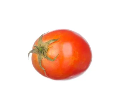 Tomato isolated on white Stock Photos