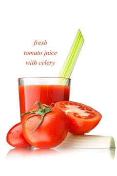 Tomato juice Stock Illustration