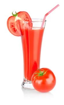 Tomato juice Stock Photos