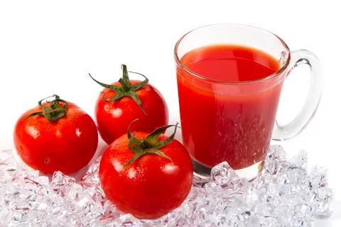 Tomato juice Stock Photos