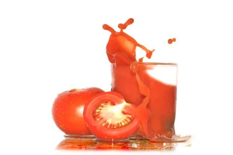 Tomato juice Stock Photos