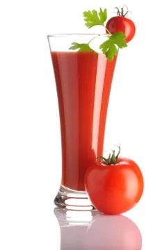 Tomato juice Stock Photos
