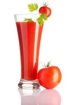 Tomato juice Stock Photos