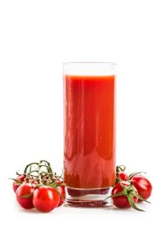 Tomato juice Foto stock