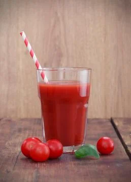 Tomato juice Stock Photos