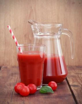Tomato juice 库存照片