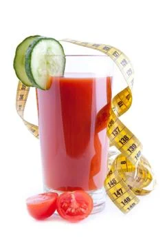 Tomato juice Stock Photos