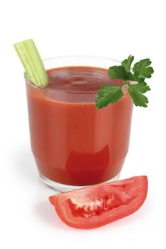 Tomato juice Stock Photos