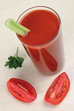 Tomato juice Stock Photos
