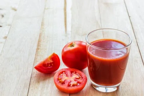 Tomato juice Stock Photos