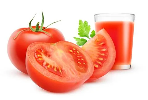 Tomato juice Foto stock