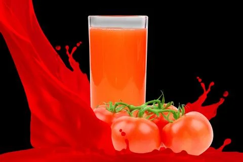 Tomato juice Stock Photos