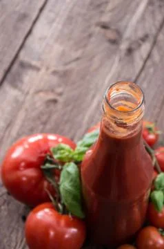 Tomato ketchup Stock Photos