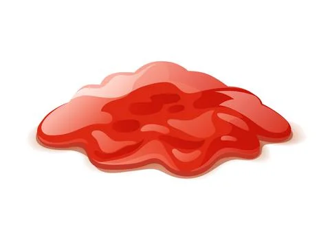 Tomato ketchup. Vector illustration. Illustrazione stock