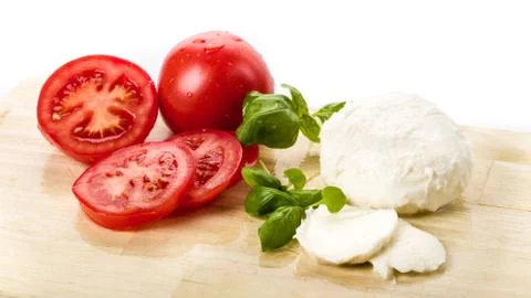 Tomato mozzarella Stock Photos