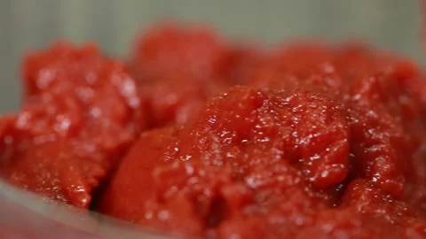 Tomato paste Stock Footage 141014068