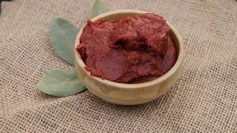 Tomato paste Stock Footage 260162620