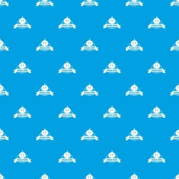Tomato pattern vector seamless blue Illustrazione stock
