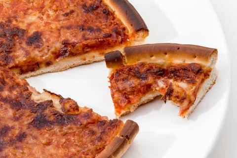 Tomato pizza Stock Photos