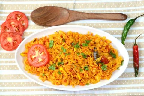 Tomato rice Stock Photos