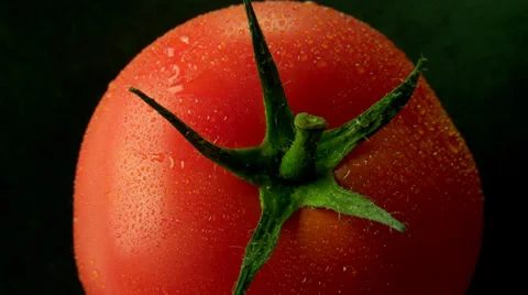 Tomato rotates, jm0014 Stock Footage 32572091