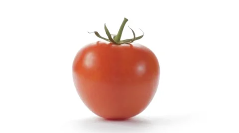 Tomato rotating Stock Footage 7752116