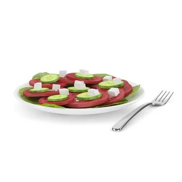 Tomato Salad 3D Model