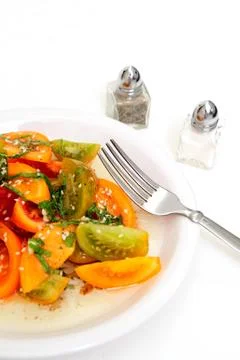 Tomato salad Stock Photos