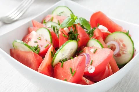 Tomato salad Stock Photos