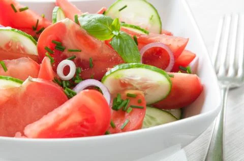 Tomato salad Foto stock