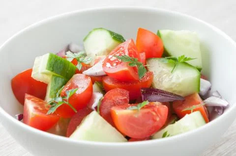 Tomato salad Stock Photos