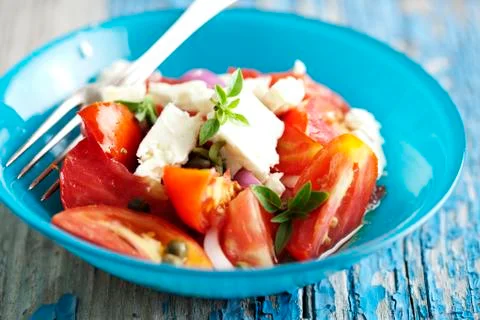 Tomato salad Stock Photos