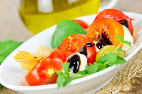Tomato salad Foto stock