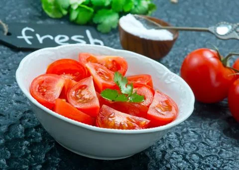 Tomato salad Stock Photos