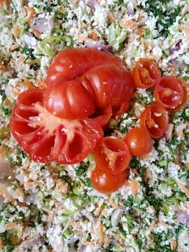 Tomato Sambol Stock Photos