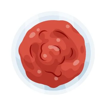 Tomato sauce Stock Illustration