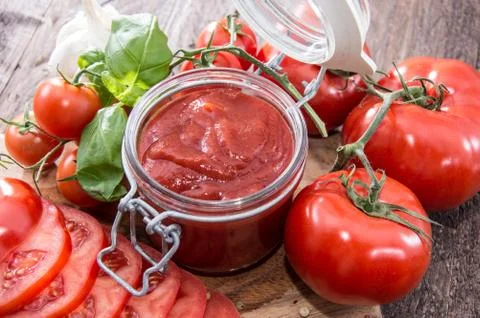 Tomato sauce Stock Photos