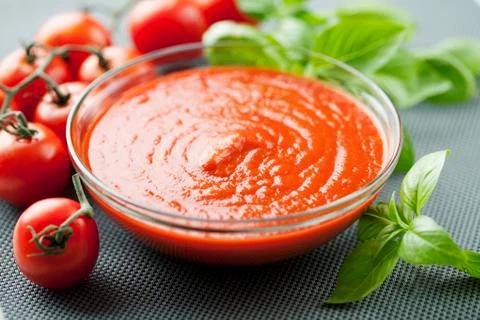 Tomato sauce Stock-Fotos