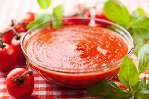 Tomato sauce Stock Photos