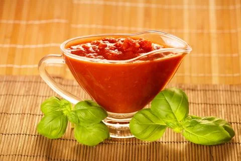 Tomato sauce Stock Photos